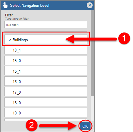 5.6.12. Add buildings to a navigation tree