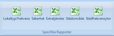 5. Specifika rapporter